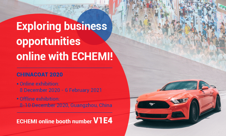 CHINACOAT 2020 - ECHEMI is waiting for you on the 25th Global Coatings Show!