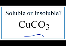 Is CuCO3 Soluble in Water: Reasons Explained 
