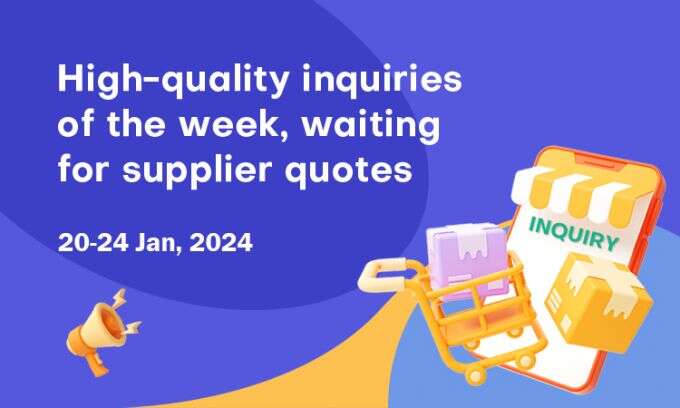 ECHEMI High Quality Inquiries (20-24 Jan)