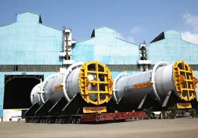 拿丁集团向巴斯夫中国交付全球最重的环氧乙烷反应器