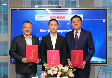 ECHEMI 与 ORACLE 达成战略合作 加速全球化工数字生态化