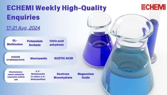 ECHEMI High Quality Inquiries (17-21 Aug)