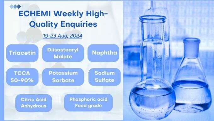 ECHEMI High Quality Inquiries (19-23 Aug)