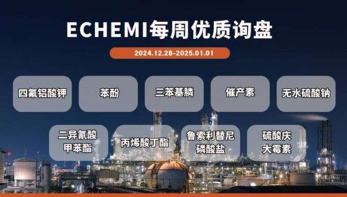 ECHEMI优质询盘更新：12.28-1.1