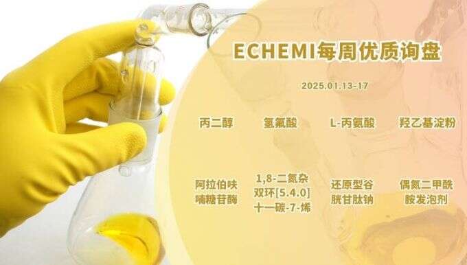 ECHEMI优质询盘更新：1.13-1.17