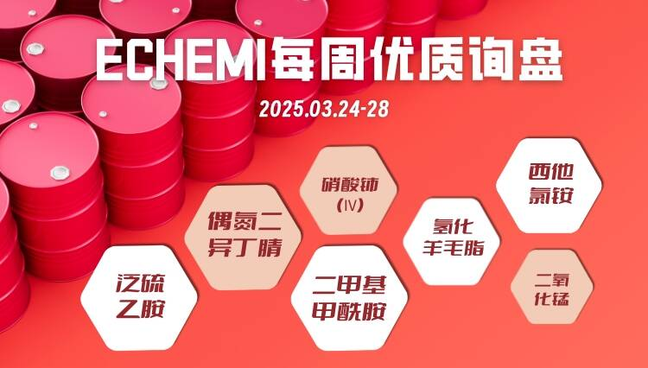 ECHEMI优质询盘更新：3.24-3.28