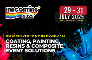 INACOATING 2025 | Your Ultimate Opportunity in The Indonesia no. 1 COATING, PAINTING, RESIN & COMPOSITE EVENT SOLUTION INACOATING 2025 | Your Ultimate Opportunity in The Indonesia no. 1 COATING, PAINTING, RESIN & COMPOSITE EVENT SOLUTION