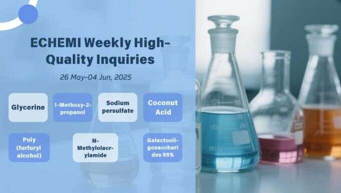 ECHEMI High Quality Inquiries (26 May- 4 Jun)