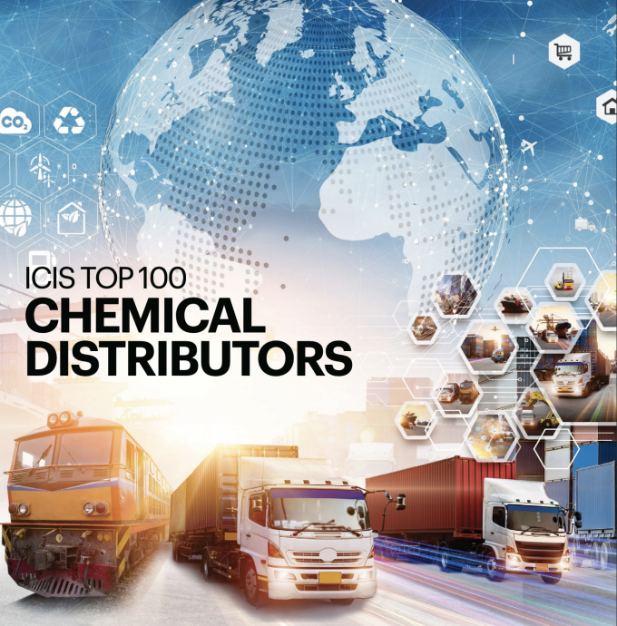 ECHEMI Ranks 56th on ICIS Top 100 Chemical Distributors List! A Global Leader in Chemical Supply Chain Management from Hong Kong ECHEMI Ranks 56th on ICIS Top 100 Chemical Distributors List! A Global Leader in Chemical Supply Chain Management from Hong Kong