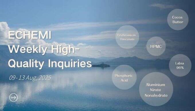 ECHEMI High Quality Inquiries (9-13Aug)