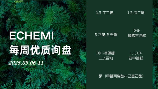 ECHEMI优质询盘更新：9.6-9.11