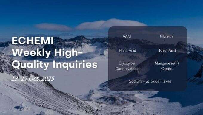 Premium Global Chemical Sourcing Requests (13-17 Oct 2025)