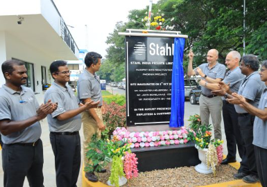 Stahl Reopens Ranipet Plant Stahl Reopens Ranipet Plant