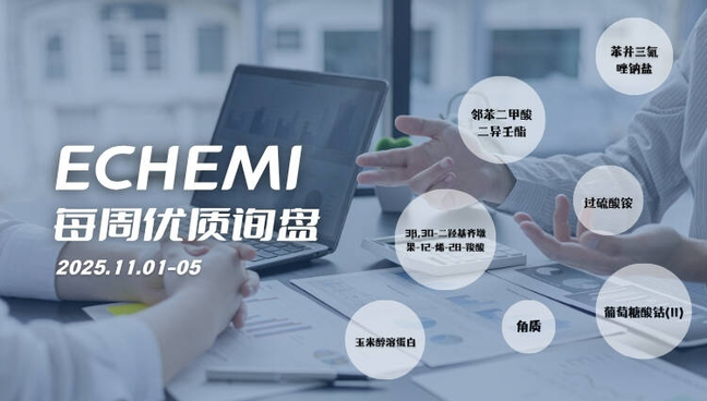 ECHEMI优质询盘更新：11.1-11.5