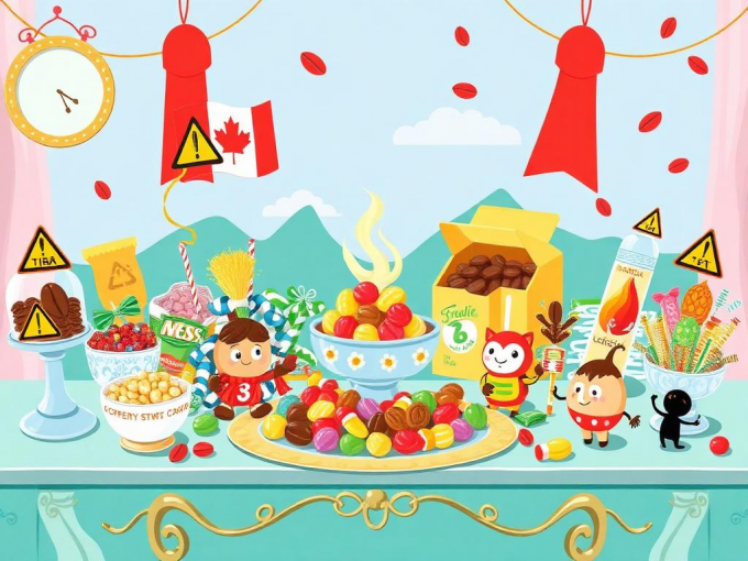 Canada Caffeinates Candy—With Warnings Attached