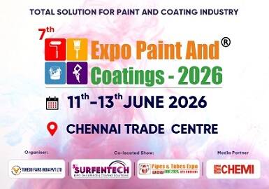 Expo Paint & Coatings 2026- Chennai:  A proven marketplace for being the most comprehensive Exhibition on Paint & Coatings Industry from the Indian sub-continent