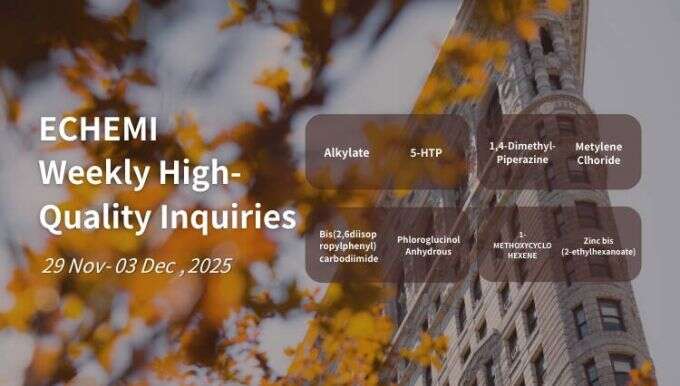 Premium Global Chemical Sourcing Requests (29 Nov - 3 Dec 2025)