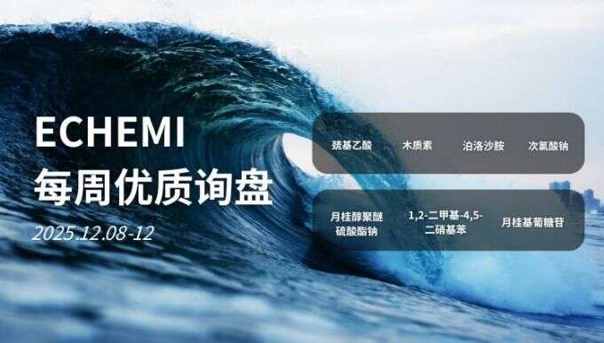 ECHEMI优质询盘更新：12.8-12.12