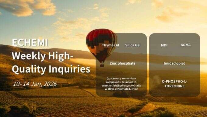 Premium Global Chemical Sourcing Requests (10-14 Jan, 2026)