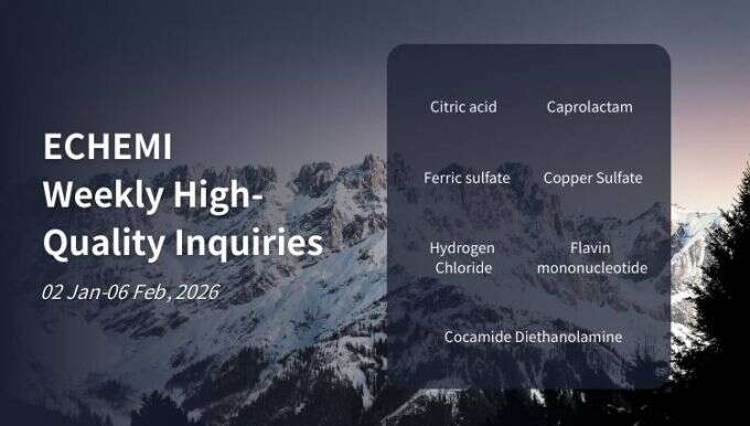 Premium Global Chemical Sourcing Requests (2 - 6 Feb, 2026)