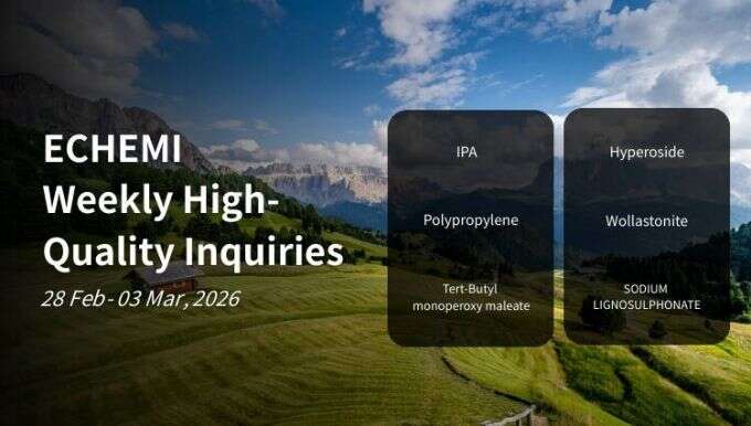 Premium Global Chemical Sourcing Requests (28 Feb - 3 Mar, 2026)