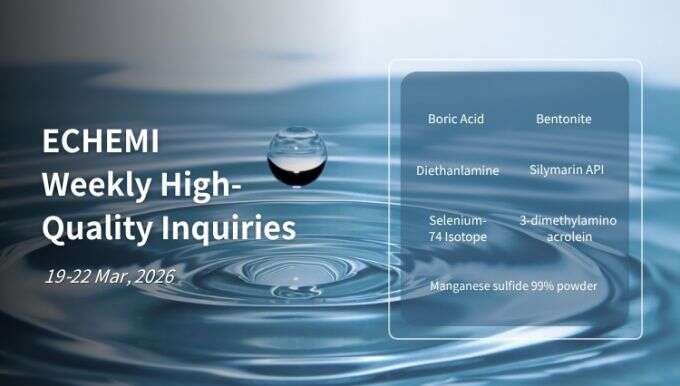 Premium Global Chemical Sourcing Requests (19 - 22 Mar, 2026)