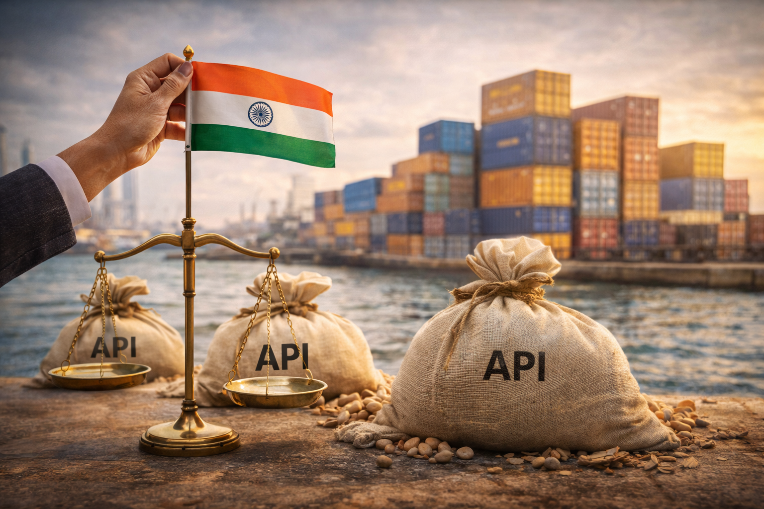 India’s API Trade Balance Turns Positive