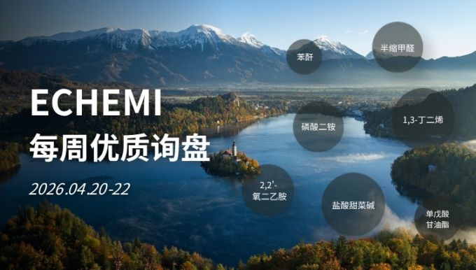 ECHEMI优质询盘更新：2026.4.20 - 4.22